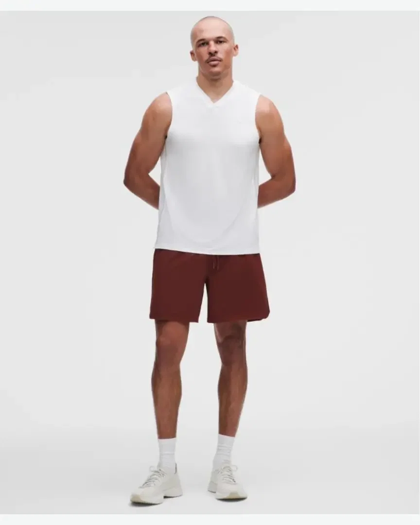 Lululemon textured swift tennis short 7" Homme