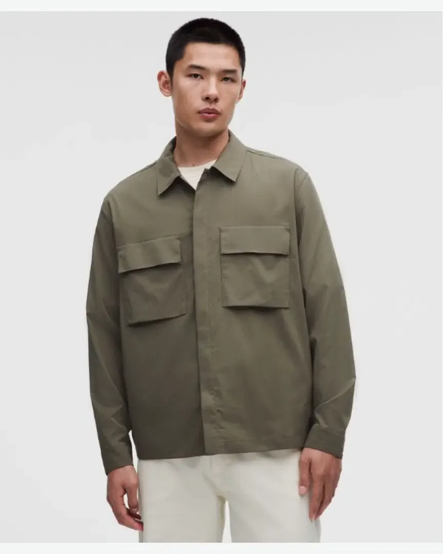 Lululemon unshaken long-sleeve collared shirt Homme