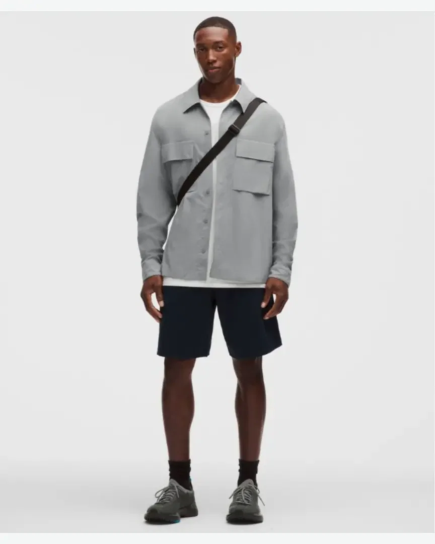Lululemon unshaken long-sleeve collared shirt Homme