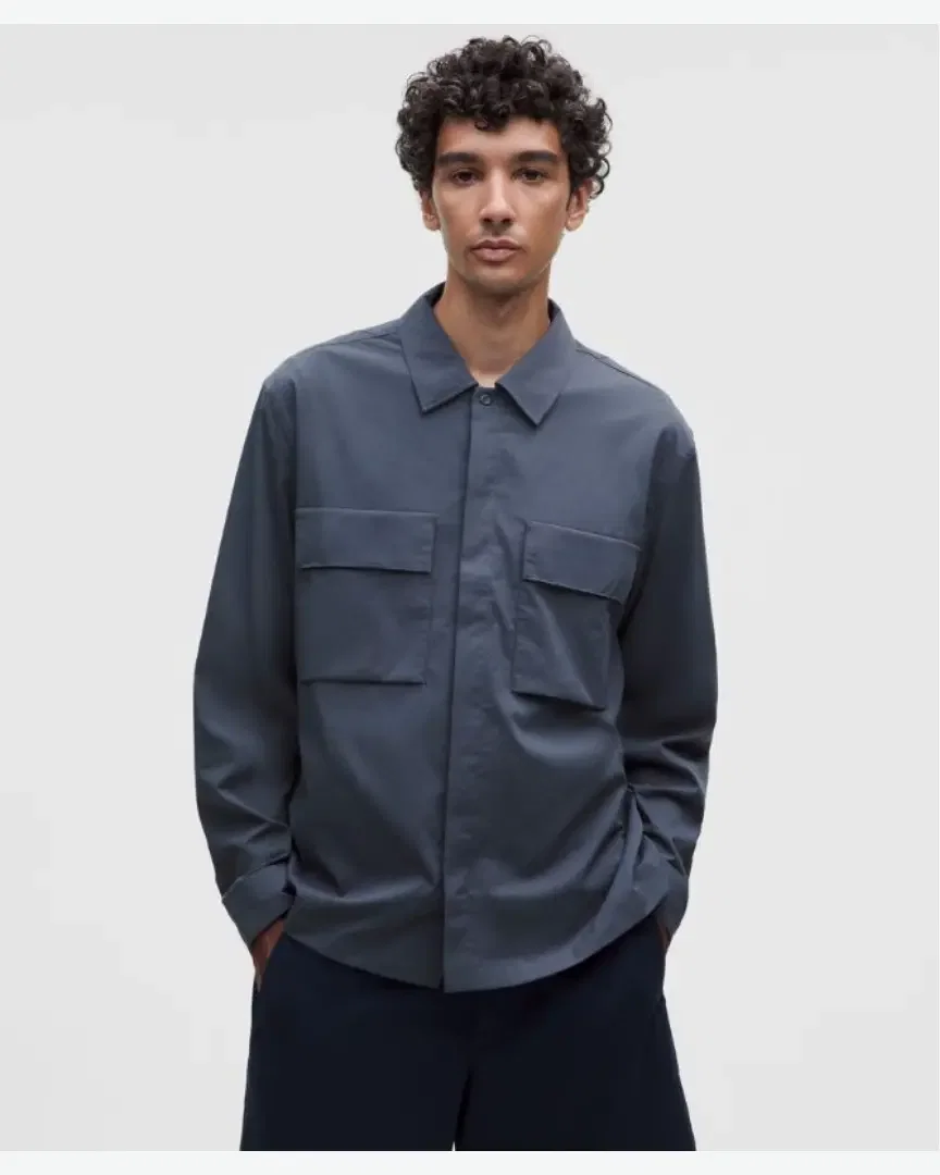 Lululemon unshaken long-sleeve collared shirt Homme