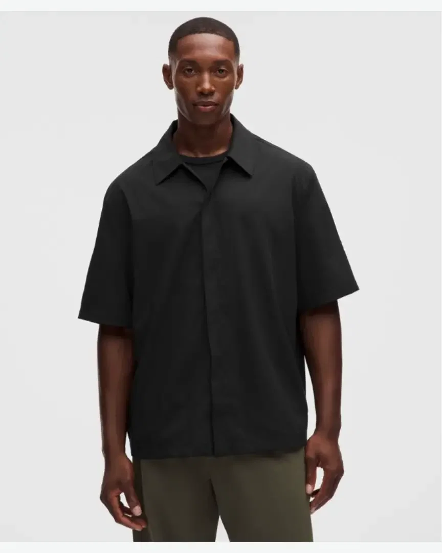 Lululemon unshaken short-sleeve collared shirt Homme