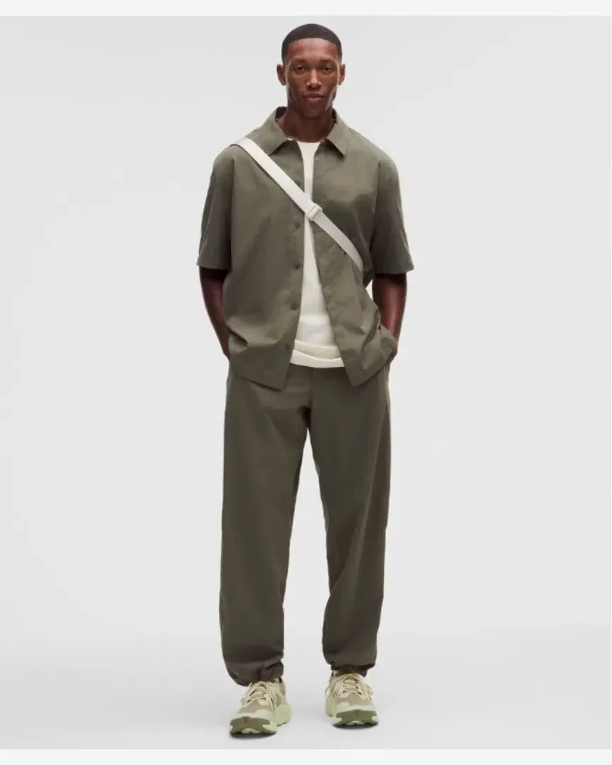 Lululemon unshaken short-sleeve collared shirt Homme