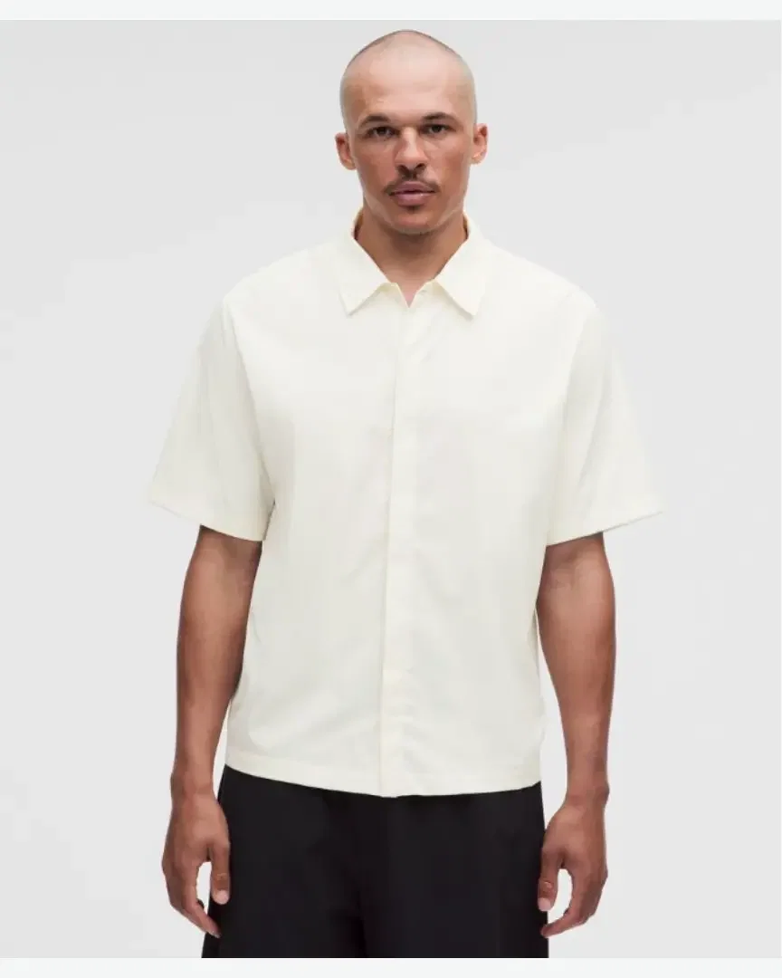 Lululemon unshaken short-sleeve collared shirt Homme