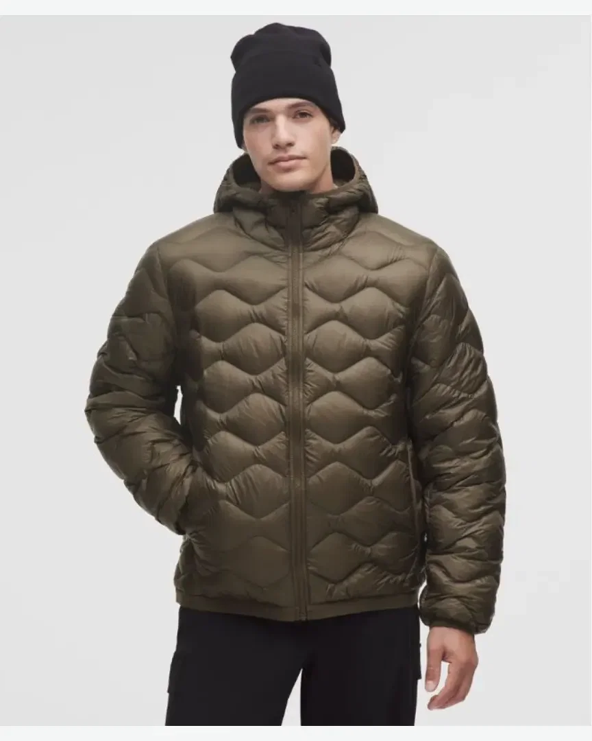 Lululemon Veste À Capuche Featherweight En Duvet 900 Cuin M