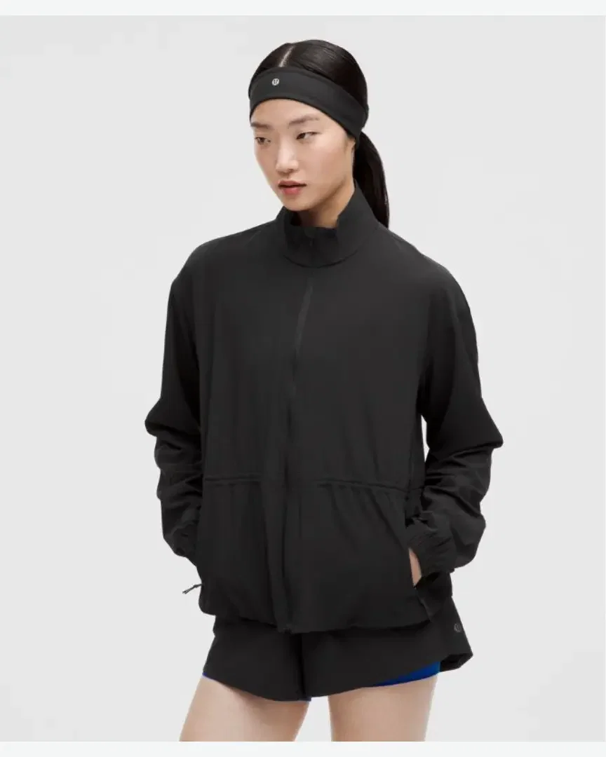 Lululemon Veste De Course À Taille Ajustable Protection Anti-Uv W