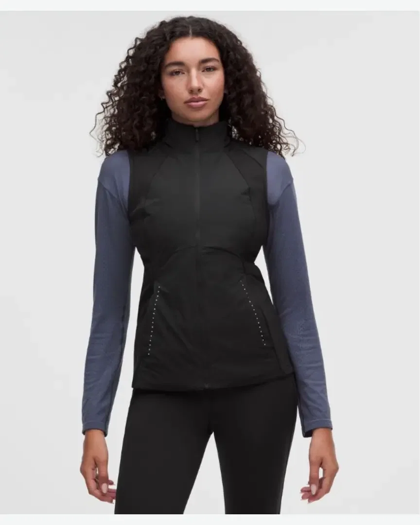 Lululemon Veste De Running Sans Manches Down For It All W