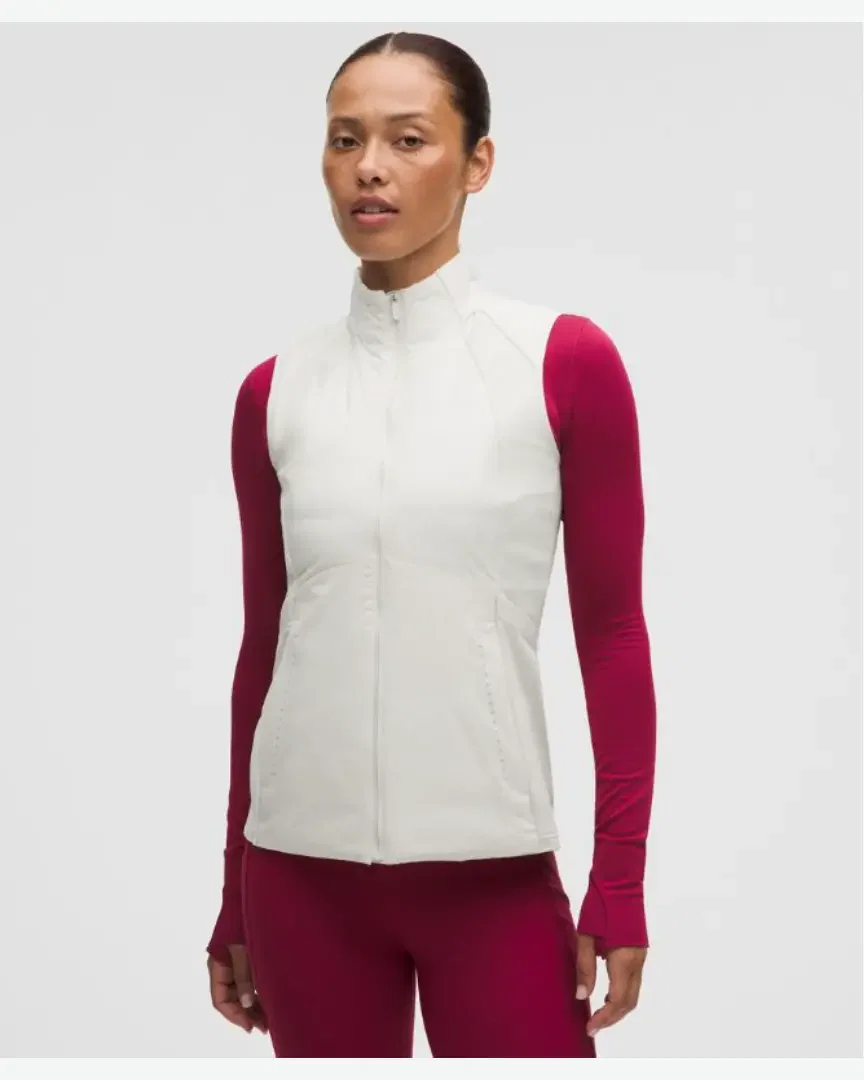 Lululemon Veste De Running Sans Manches Down For It All W