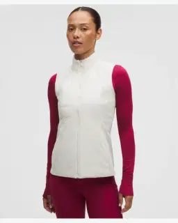 Lululemon veste de running sans manches down for it all Femme – 1/5