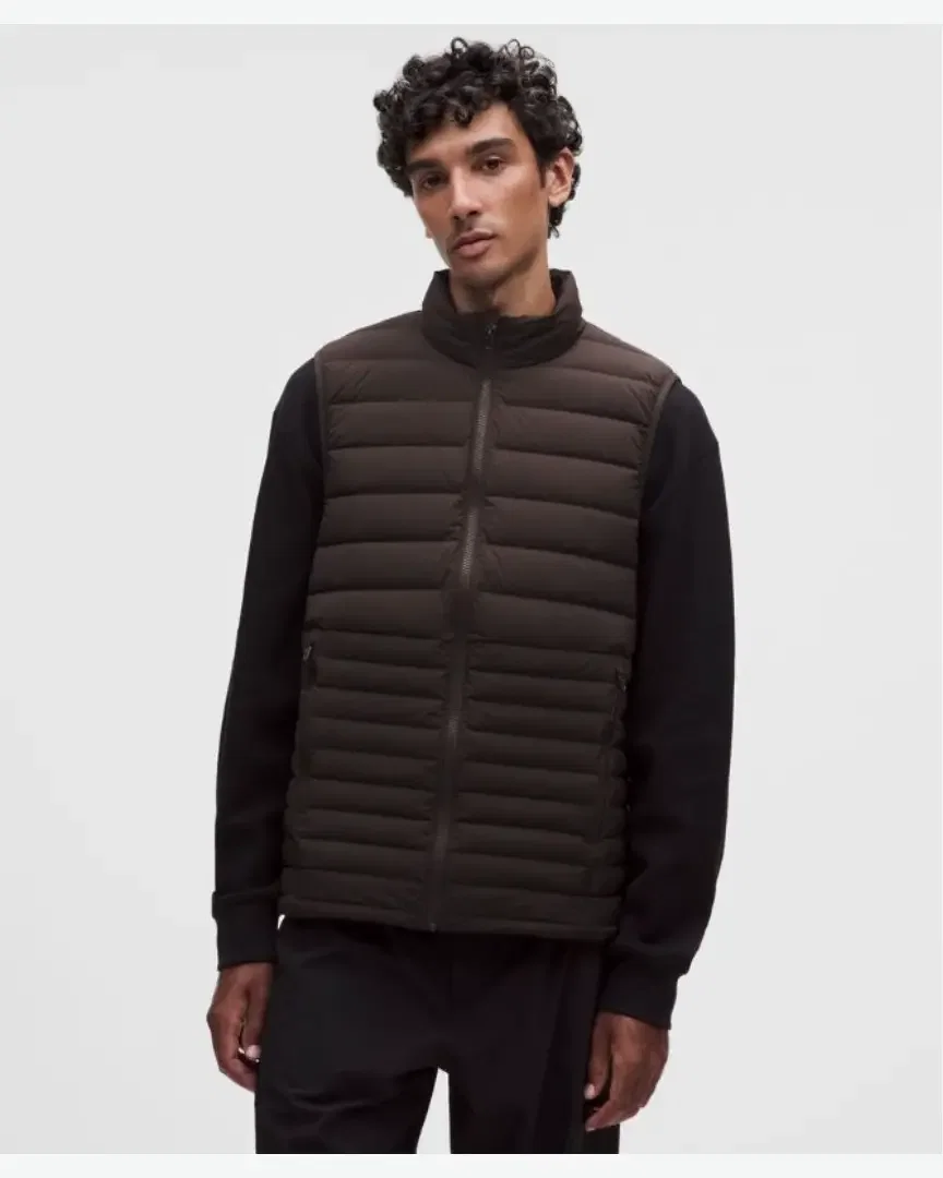 Lululemon veste sans manches en duvet navigation evolve Homme