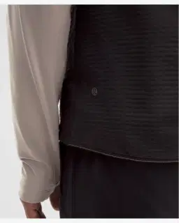 Lululemon veste sans manches zippée quadrillé Homme – 5/5