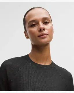 Lululemon waffle-knit crewneck base layer Femme – 4/5