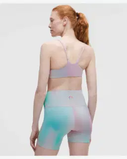 Lululemon wunder train strappy racer bra, light support, a/b cup pride Femme – 2/5