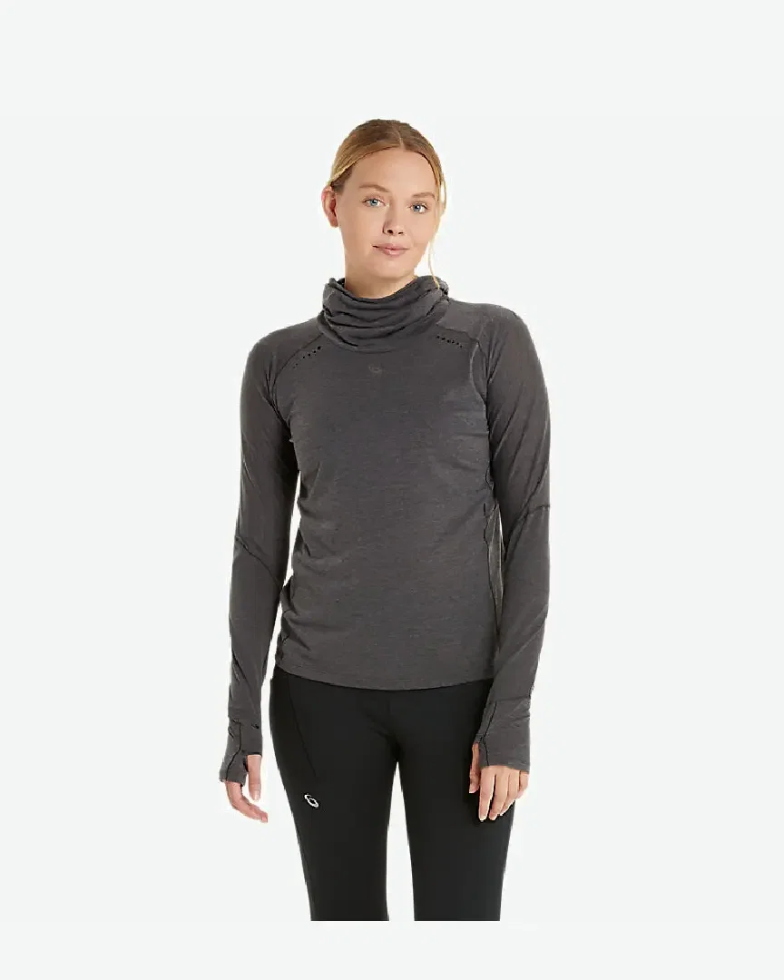 metarun winter ls hoodie Femme