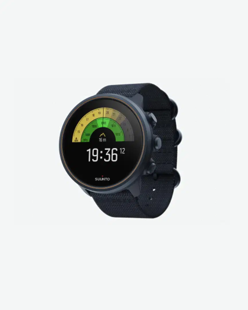 Montre Gps Suunto 9 Baro Titanium Blue - Unisex (180) au meilleur prix !