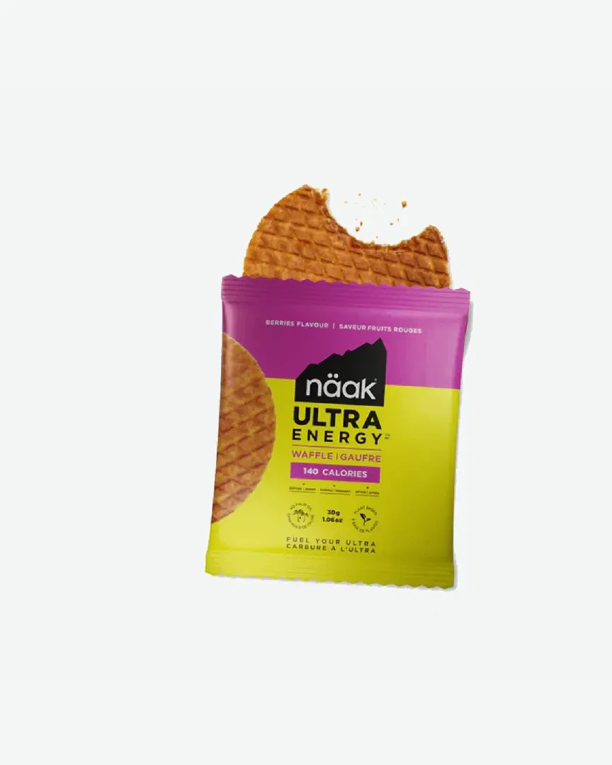 Naak gaufre énergétique ultra energy fruits rouges Unisexe