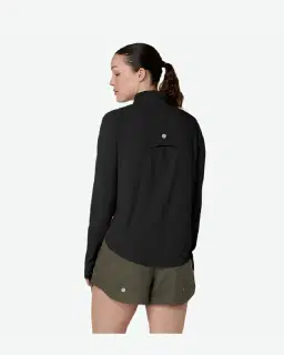 nagino run 1/4 zip ls top Femme – 2/8