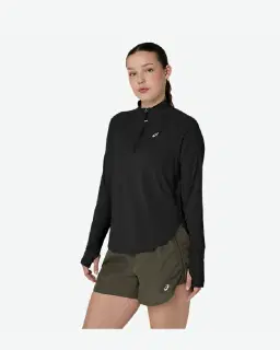 nagino run 1/4 zip ls top Femme – 3/8