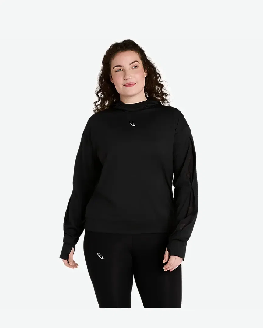 nagino run winter hoodie Femme