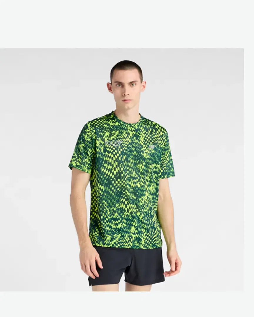 New Balance London Edition Rc Essential Printed T-Shirt Homme