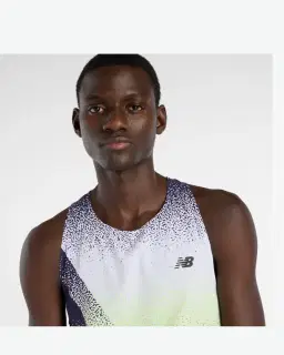 New Balance Race Day Ultra Light Printed Singlet Homme – 6/6