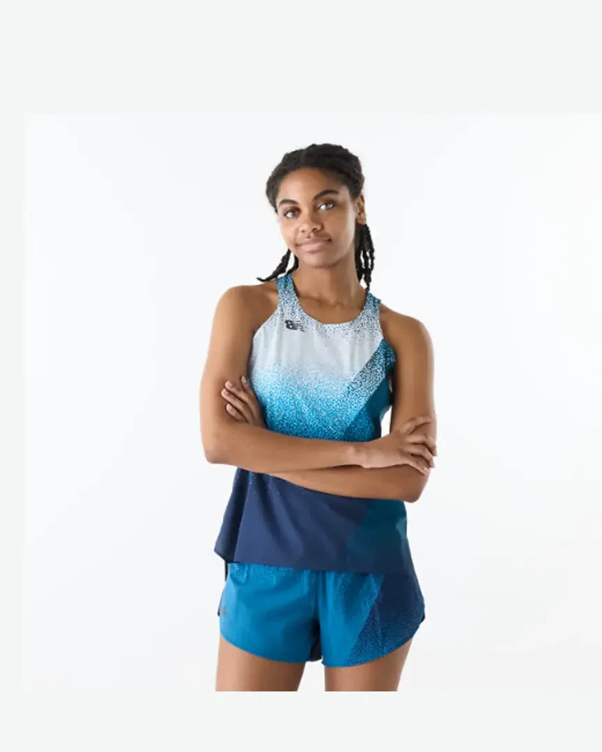 New Balance Race Day Ultra Light Printed Singlet Femme