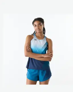 New Balance Race Day Ultra Light Printed Singlet Femme – 1/6