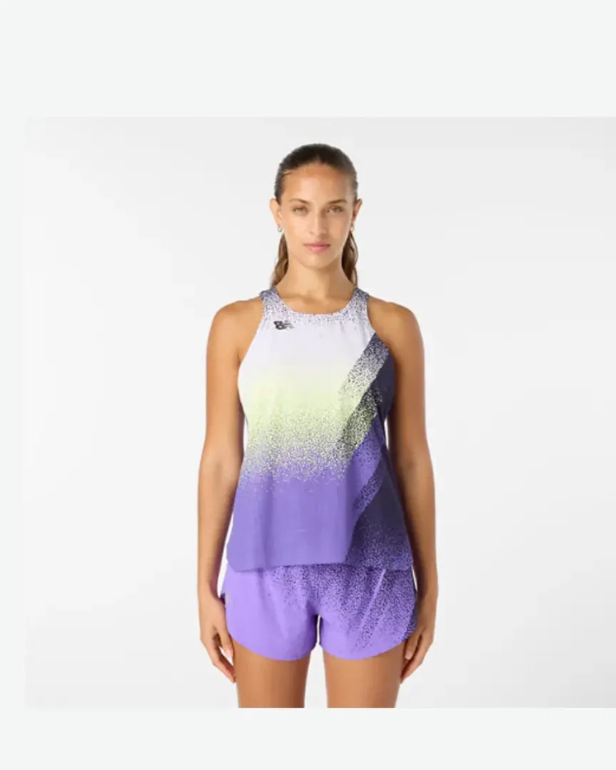 New Balance Race Day Ultra Light Printed Singlet Femme
