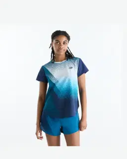 New Balance Race Day Ultra Light Printed T-Shirt Femme – 1/6
