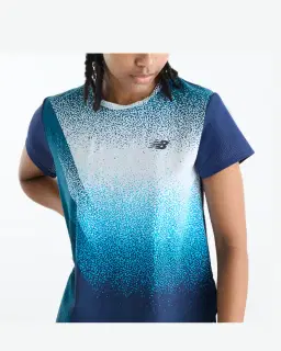 New Balance Race Day Ultra Light Printed T-Shirt Femme – 3/6