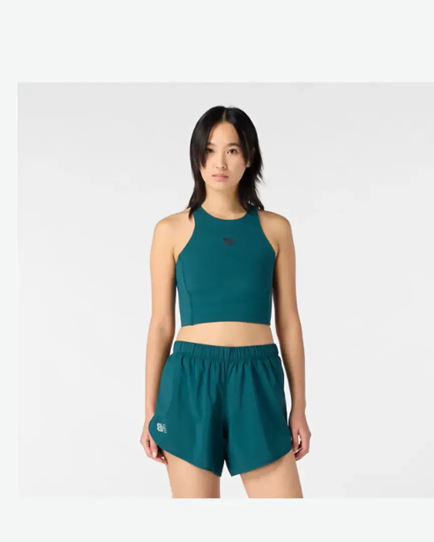 New Balance Rc Elite Storage Crop Tank Femme