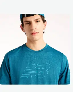 New Balance Rc Essential Graphic T-Shirt V2, Poly Knit, Taille Xl Homme – 5/6