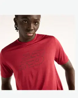 New Balance Rc Essential Graphic T-Shirt V2, Poly Knit, Taille S Homme – 3/6