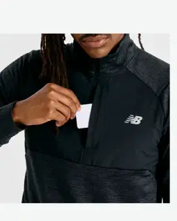 New Balance Rc Essential Heat Grid 1/2 Zip Homme – 3/6