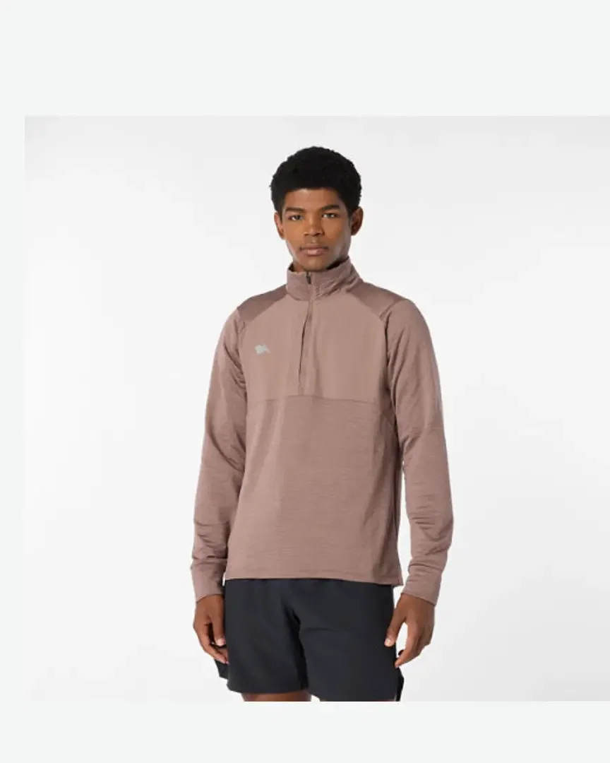 New Balance Rc Essential Heat Grid 1/2 Zip Homme