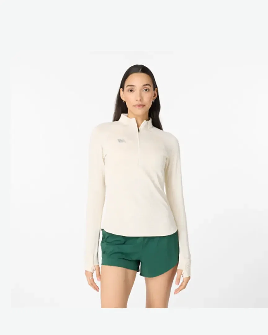 New Balance Rc Essential Heat Grid 1/2 Zip Femme
