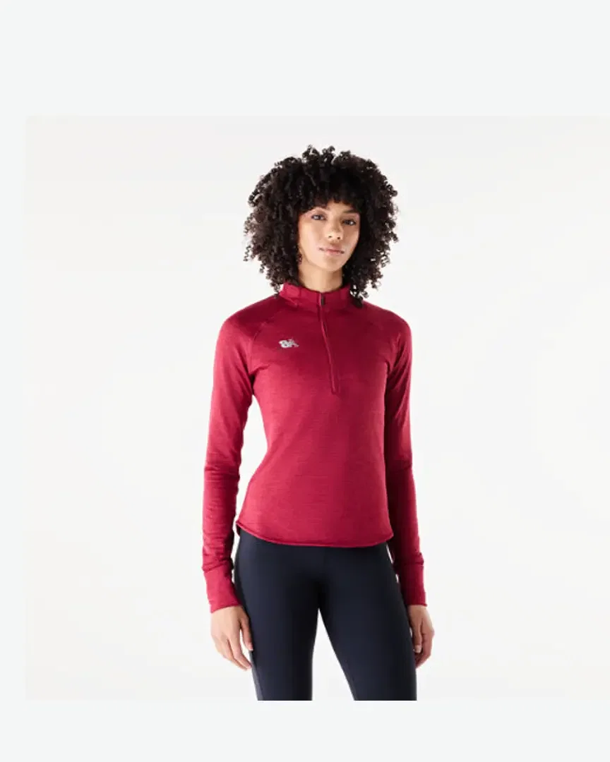 New Balance Rc Essential Heat Grid 1/2 Zip Femme