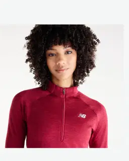 New Balance Rc Essential Heat Grid 1/2 Zip Femme – 3/6