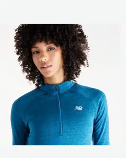 New Balance Rc Essential Heat Grid 1/2 Zip Femme – 3/6