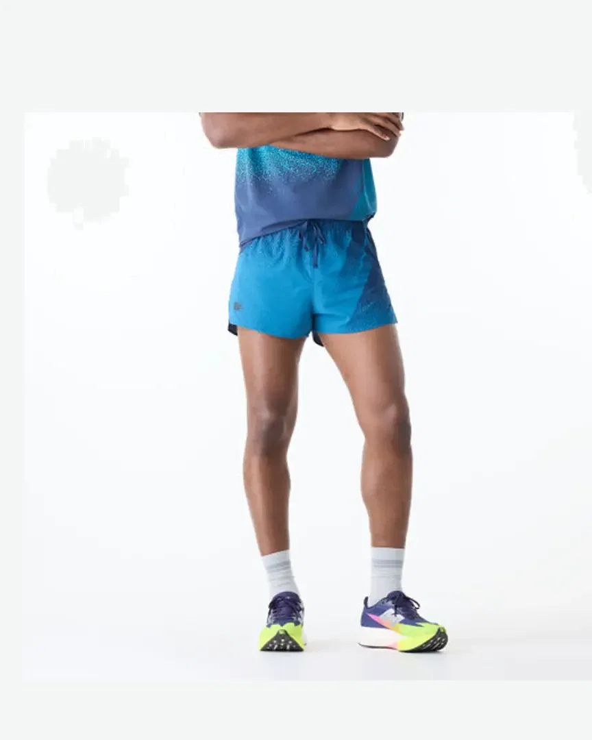 New Balance Rc Ultra Light Printed Short 3" Homme