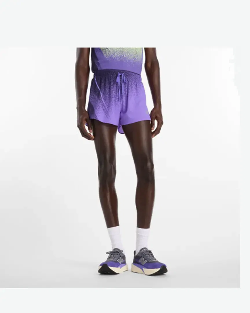 New Balance Rc Ultra Light Printed Short 3" Homme