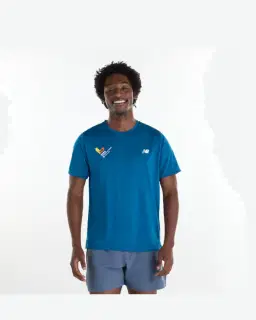 New Balance Valencia Marathon Athletics T-Shirt Homme – 1/6