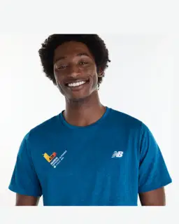 New Balance Valencia Marathon Athletics T-Shirt Homme – 3/6