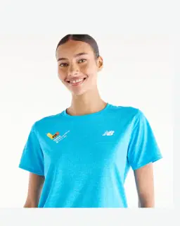 New Balance Valencia Marathon Athletics T-Shirt Femme – 3/6