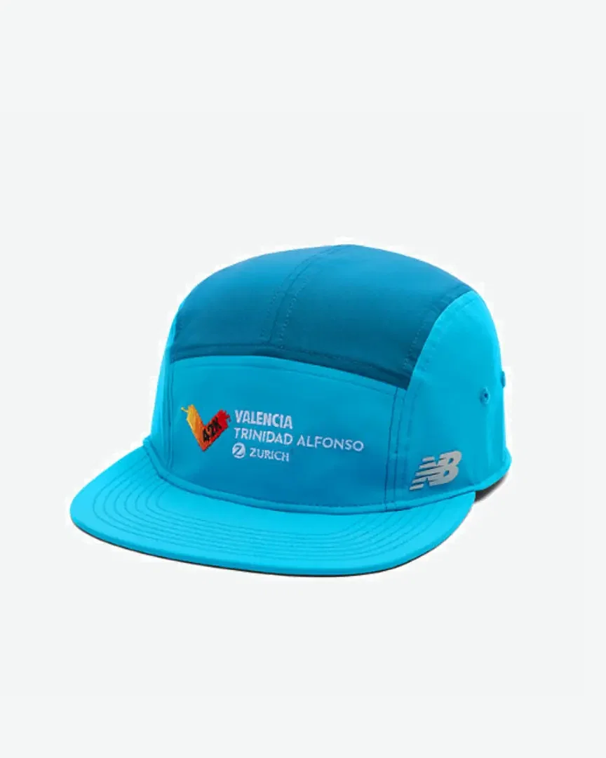 New Balance Valencia Marathon Brr 5 Panel Cap Unisexe