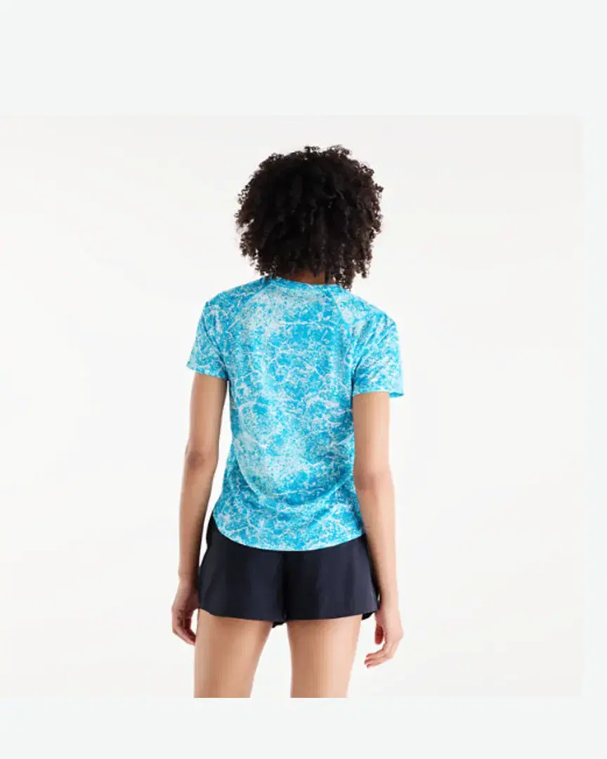 New Balance Valencia Marathon Printed Athletics T-Shirt, Poly Knit, Taille Xs W - WT62U86WMLT (3) au meilleur prix !