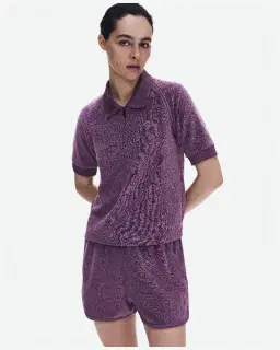 On Running Courtside Polo Terry Femme – 4/5