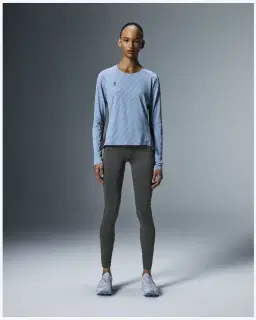 Tee-Shirt À Manches Longues On Running Performance Long-T Femme – 1/5