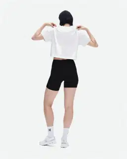 On Running Train-T Crop Femme – 3/5