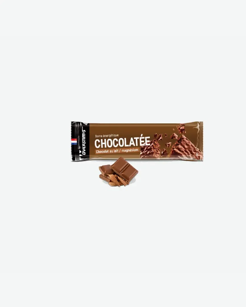 Overstims Barre Chocolatée Magnésium - Chocolat Au Lait