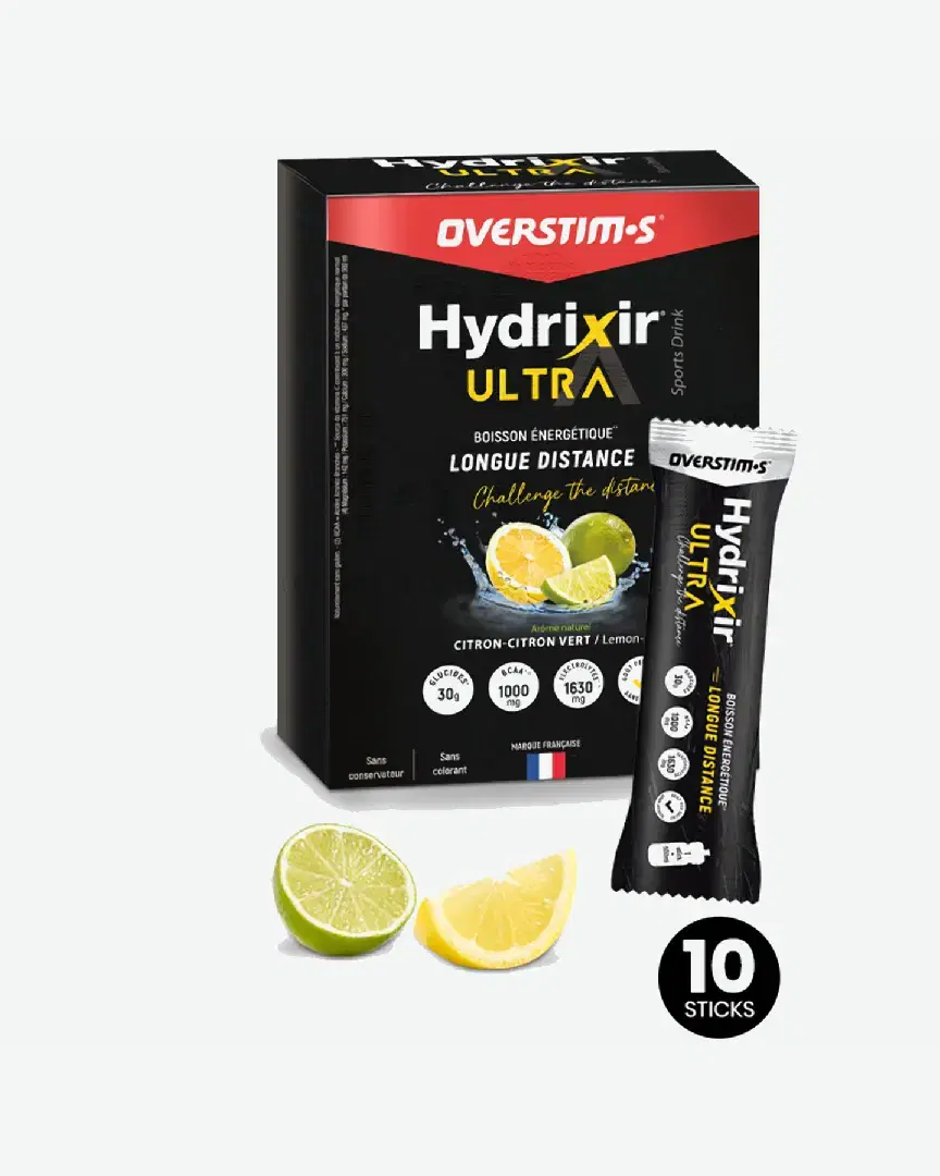 Overstims Boisson Hydrixir Ultra 10 Sticks Citron - Unisex (62) au meilleur prix !
